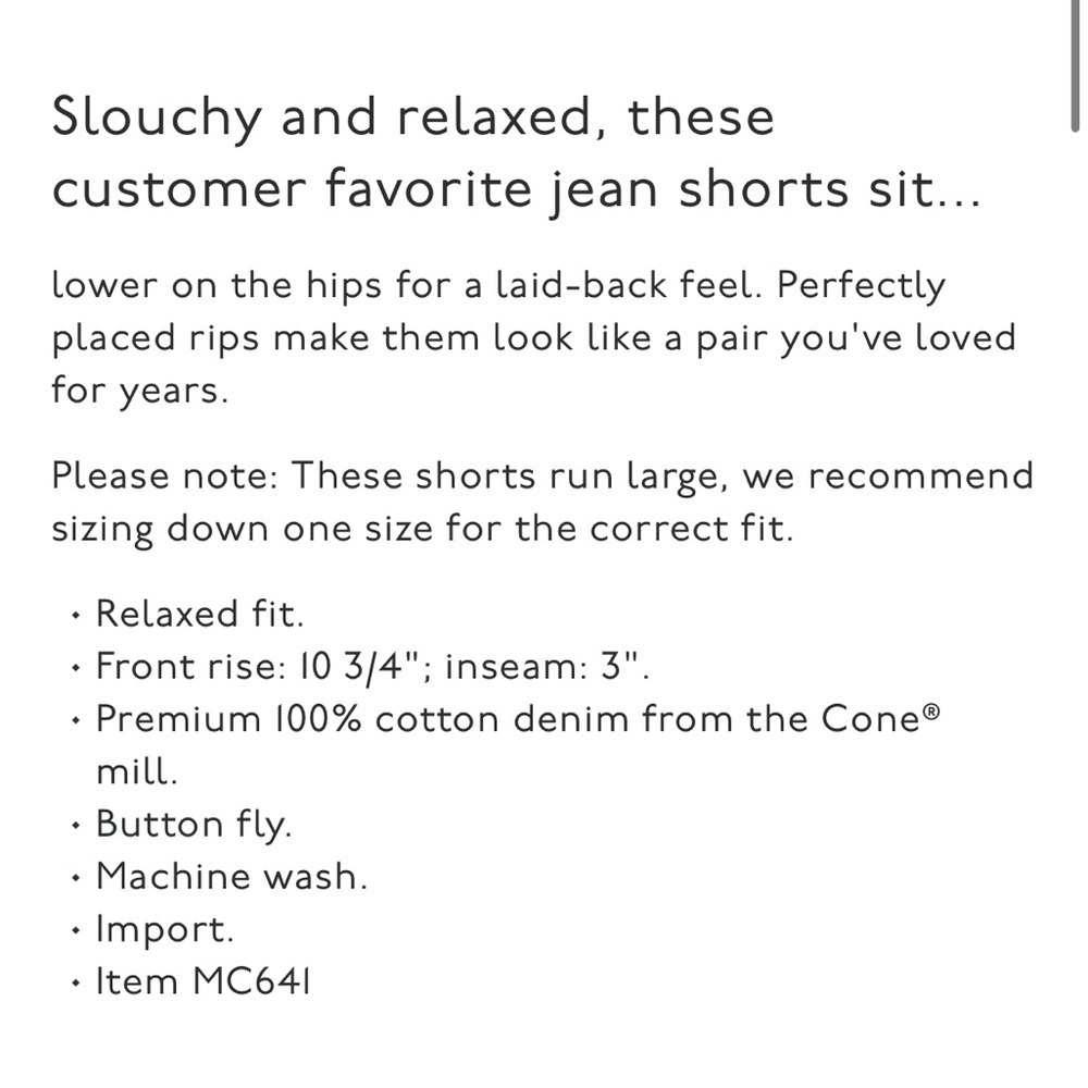 Madewell Relaxed Denim Shorts in Homecrest Wash: Ripped Edition 26 10 - Picture 4 of 6